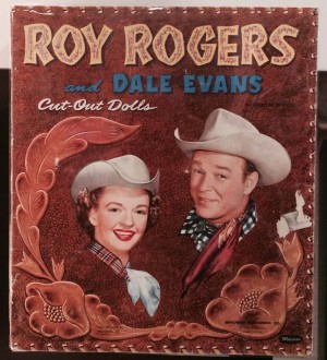Roy Rogers and Dale Evans Cut-Out Dolls, 1954