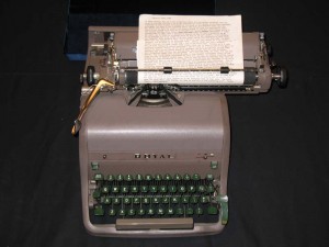 Royal typewriter owned by Dale Evans, c. 1960