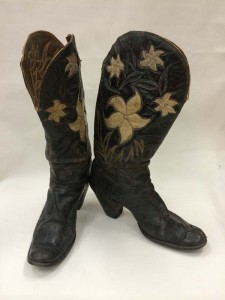 Tad Lucas's boots