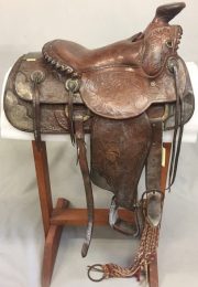 saddle before
